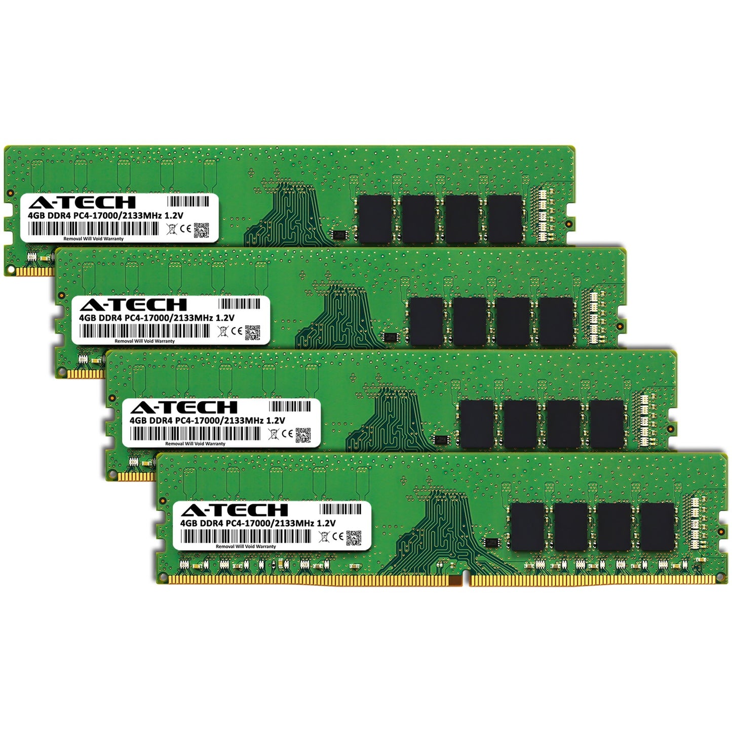 16GB 4x 4GB DDR4-2133 Synology RackStation RS2418+ Memory RAM
