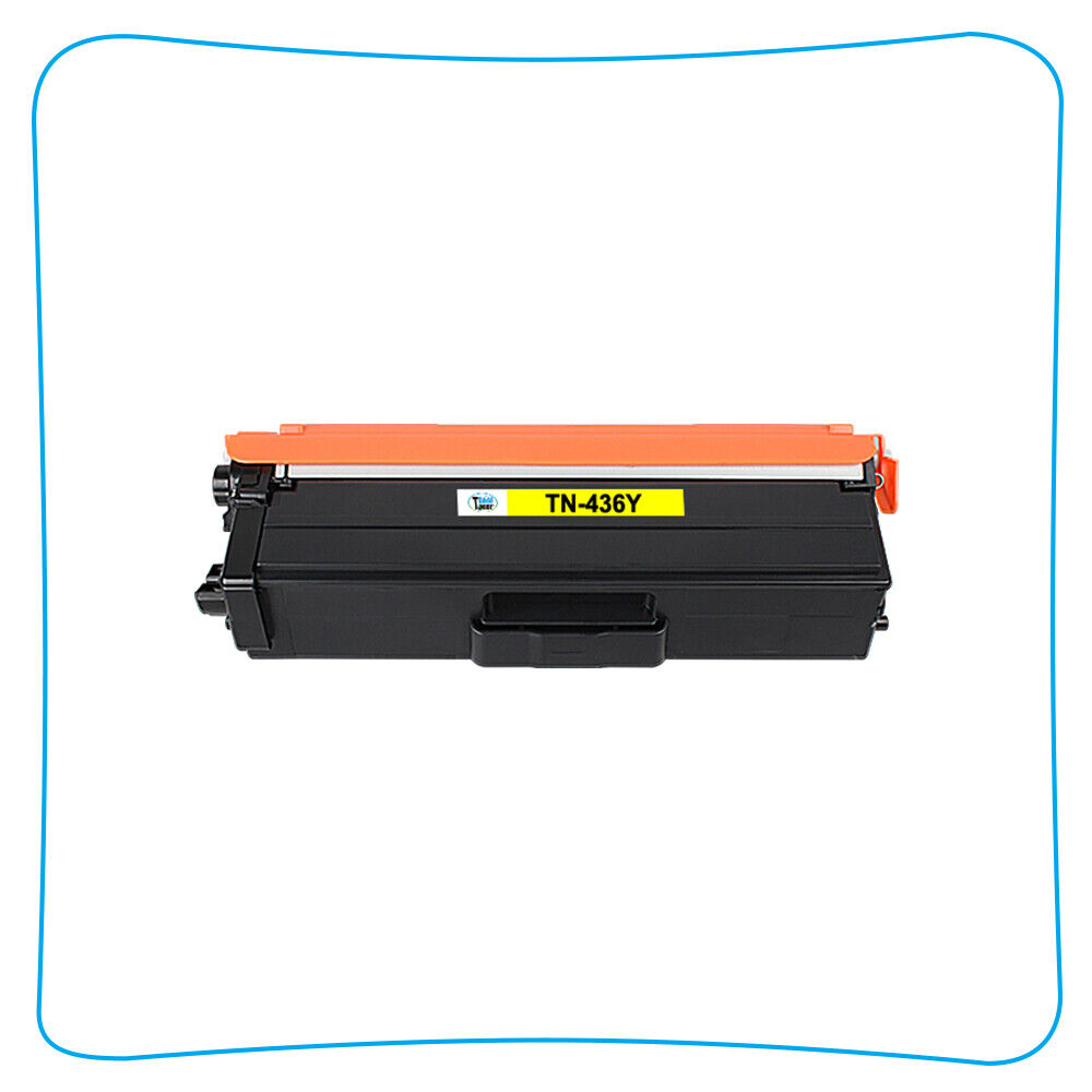 2PK TN436 Yellow Toner Compatible With Brother MFC-L9570CDW L8900CDW HL-L8260CDW