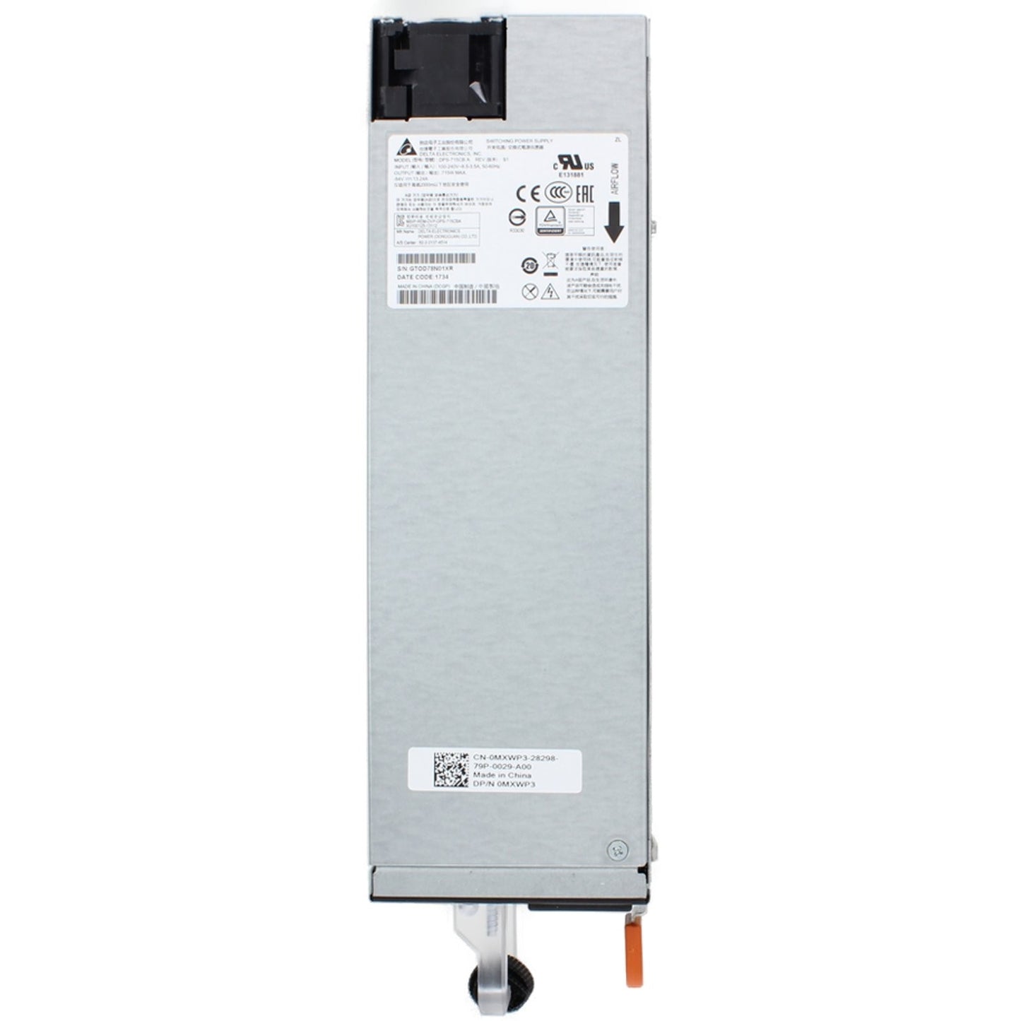 Dell 715W I/O to PSU Switch Power Supply - Standard Airflow (MXWP3)