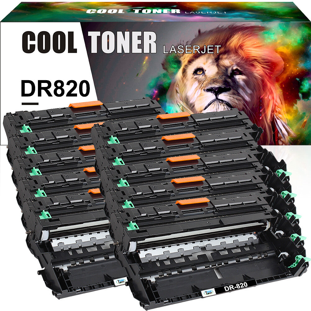 10 Drum Compatible With Brother DR820 HL-L6200DW L6300DW MFC-L5800DW MFC-L6800DW