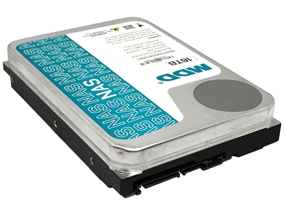 MDD 16TB 7200RPM 256MB Cache SATA 6.0Gb/s 3.5" Internal NAS, RAID Hard Drive