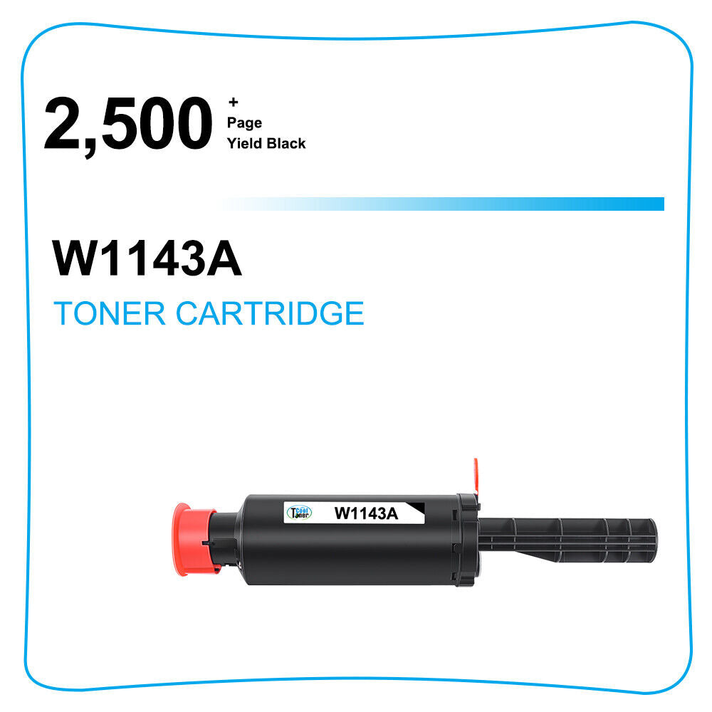 2x W1143A Toner Compatible with HP 143A Neverstop Laser 1001nw MFP 1201w 1202w
