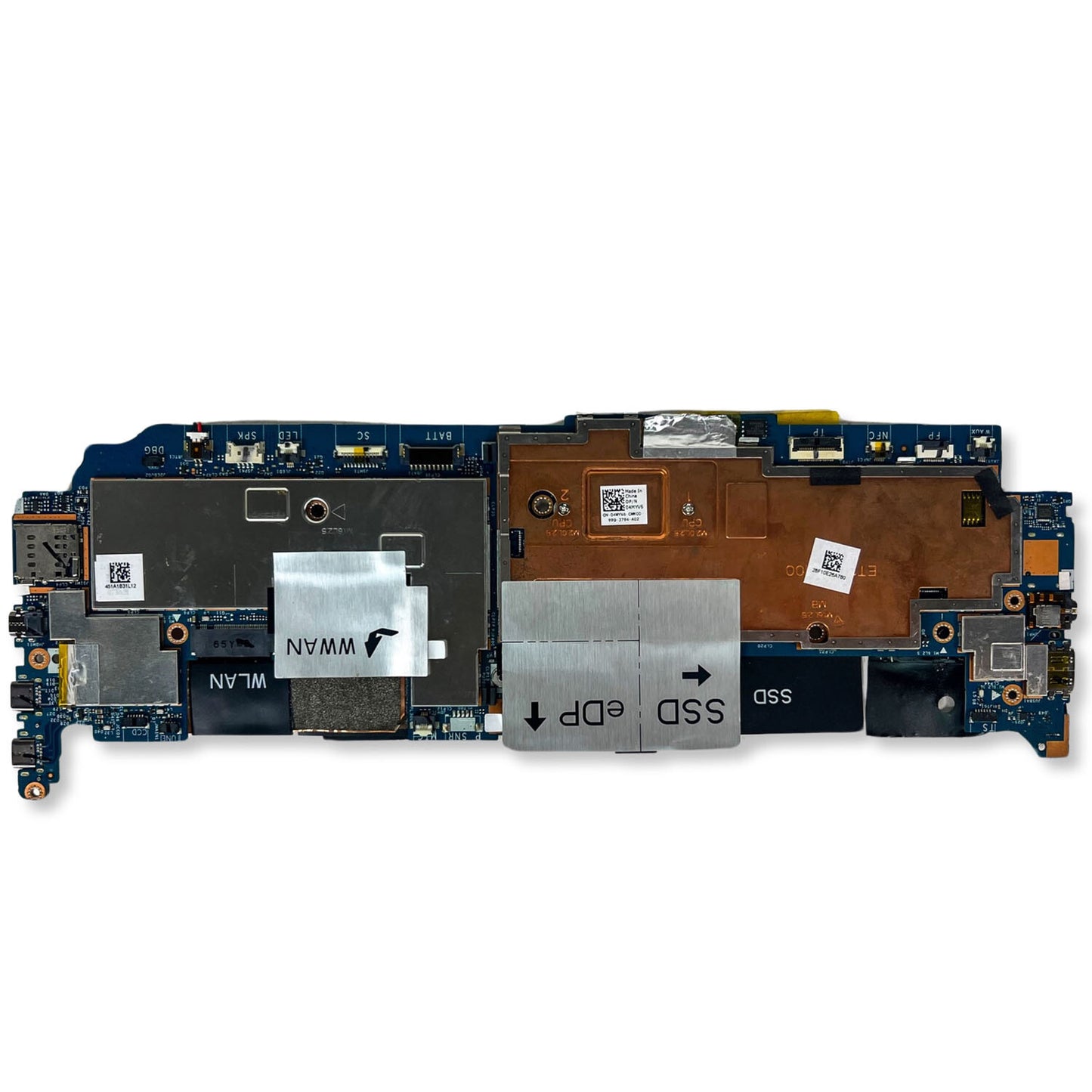 Genuine Dell Latitude 13 7370 Motherboard Intel M5-6Y54 8GB T73T5 1Y20Y 4MYV6