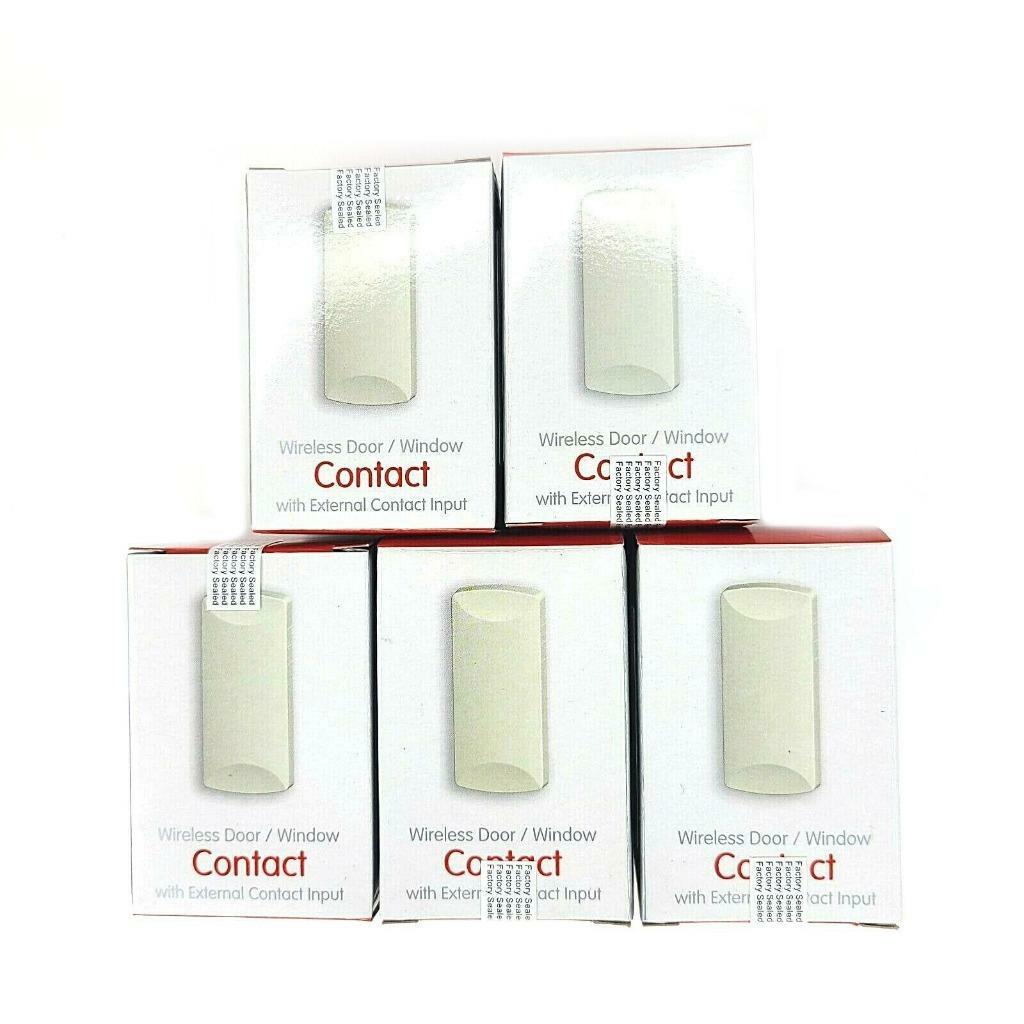 Lot of 5 Ecolink WST-232 Honeywell Wireless Door/Window Sensors 345 Mhz