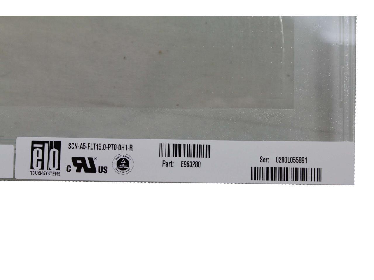ELO TouchSystems Touch Screen Glass Digitizer SCN-A5-FLT15.0-?PT0-0H1-R E963280