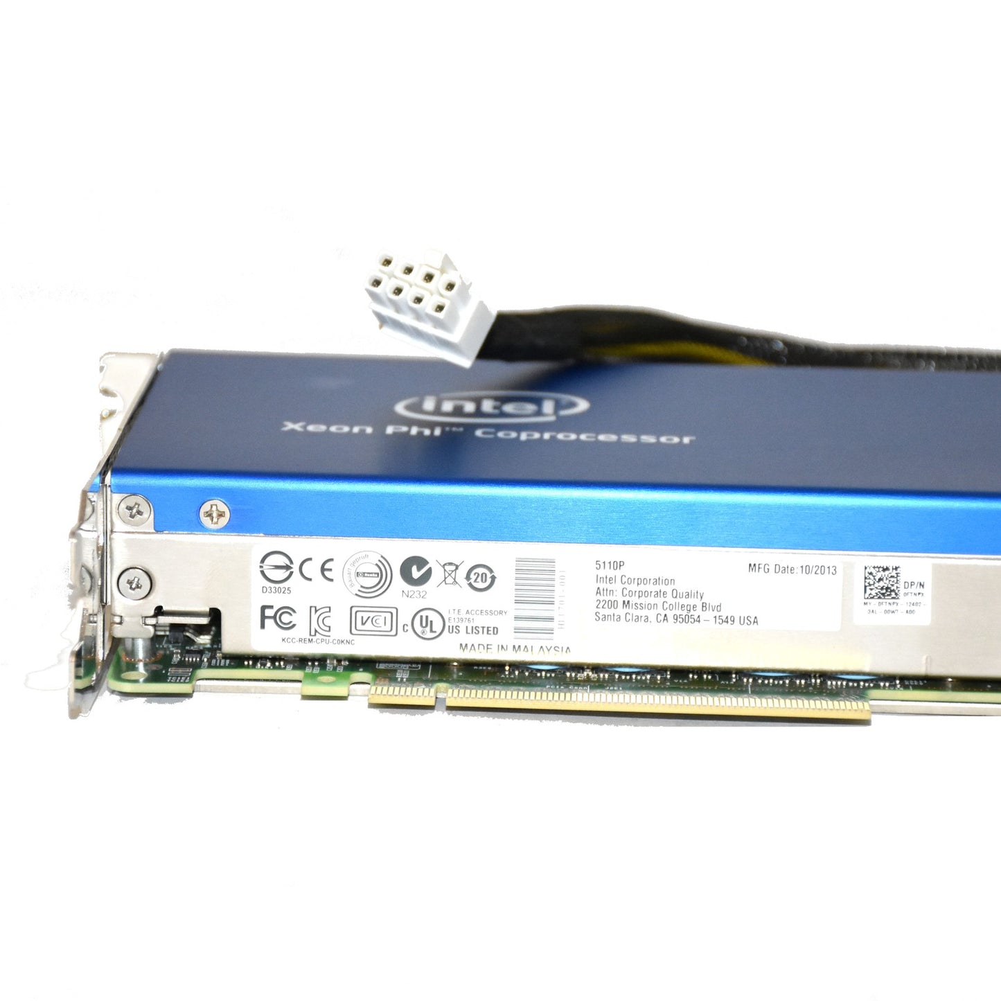 Dell Intel Xeon Phi 5110P 60-Core 8GB GDDR5 1.05GHz PCIe HPC Coprocessor FTNPX