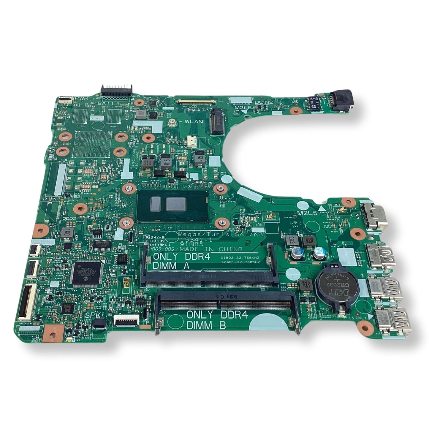 Dell Vostro 15 3568 14 3468 Motherboard i3-6006U 2GHz DDR4 HWGWK 15341-1 91N85