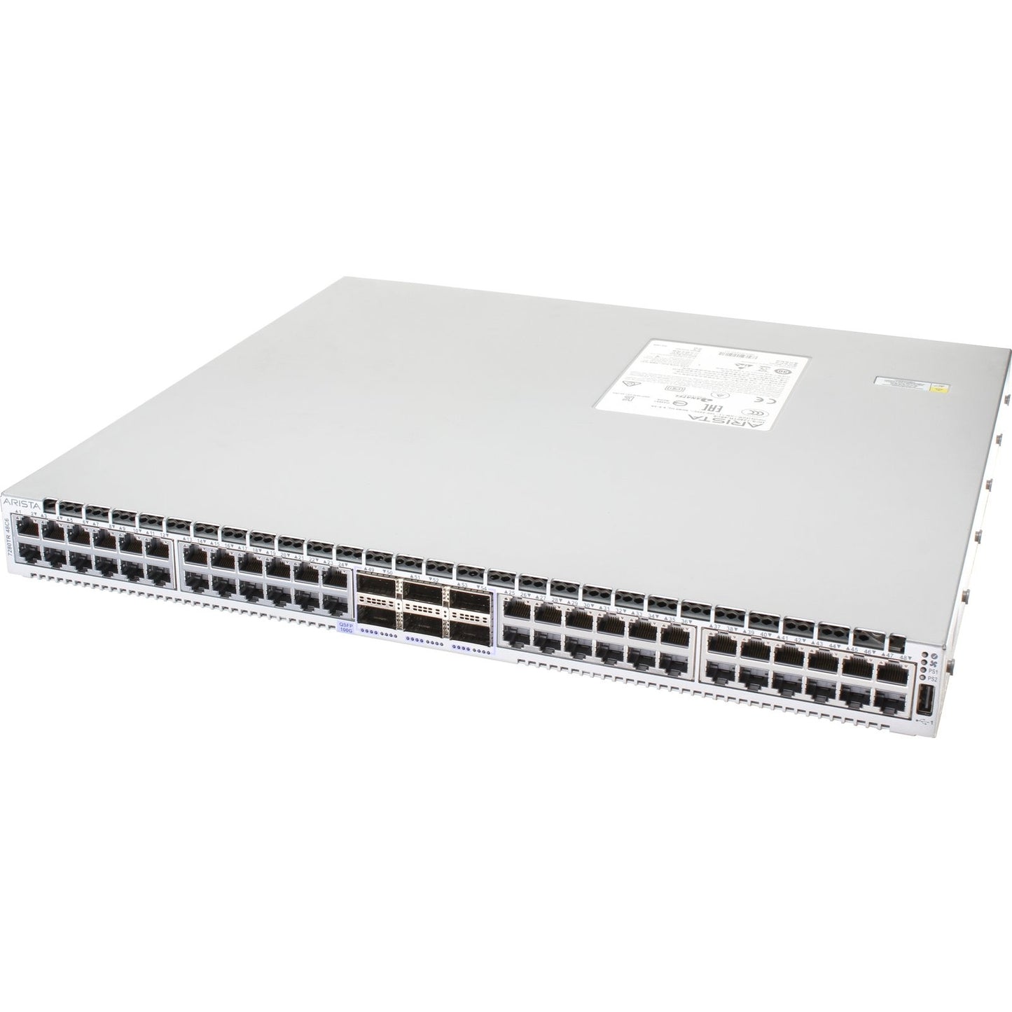 Arista DCS-7280TR-48C6-F 48P 10GbE Base-T 6P 100GbE QSFP100 Switch
