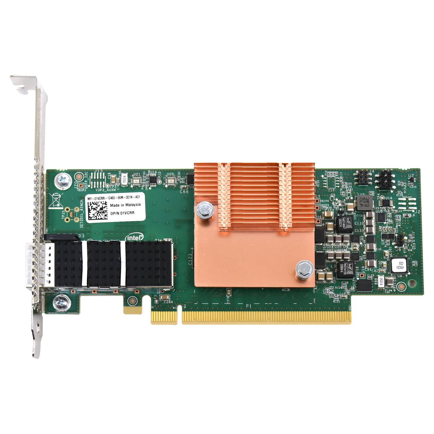 Dell Omni-Path 100 Single-Port 100GbE QSFP28 PCIe x16 Host Fabric Adapter 1VCRR