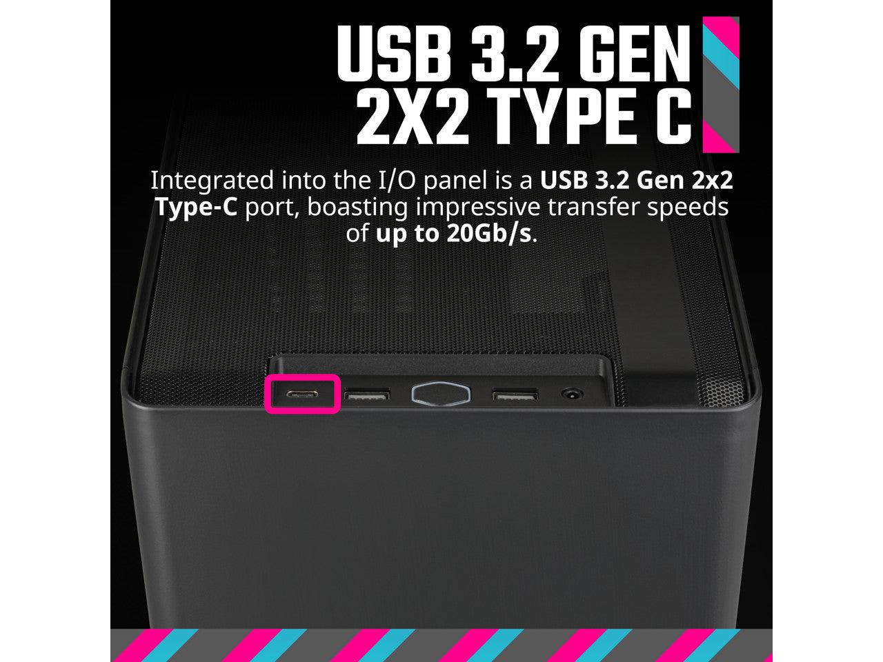 Cooler Master NR200P V2 Mini-ITX 18L PC Case, Top-Mount 240mm|280mm Liquid Coole
