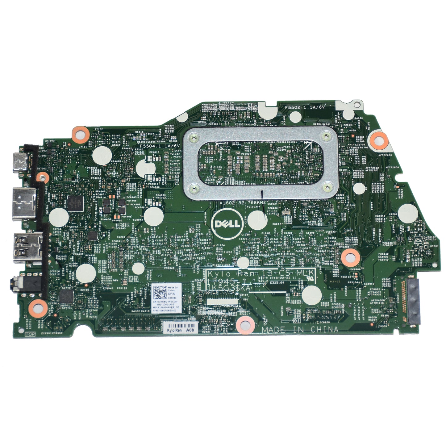 Dell Inspiron 13 7380 Motherboard i7-8565U 1.8GHz Quad Core 16GB RAM 3KK8G