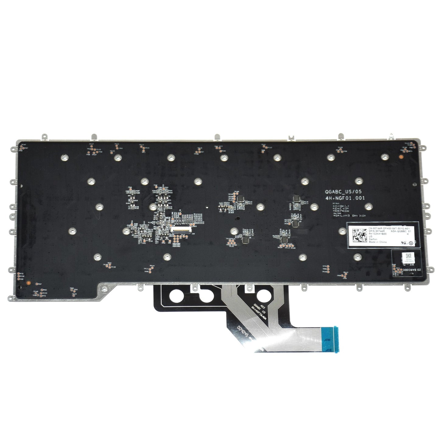 Dell Alienware m15 R2 RGB Backlit Keyboard US Layout 0T44R PK132KH1B00 Y79F6