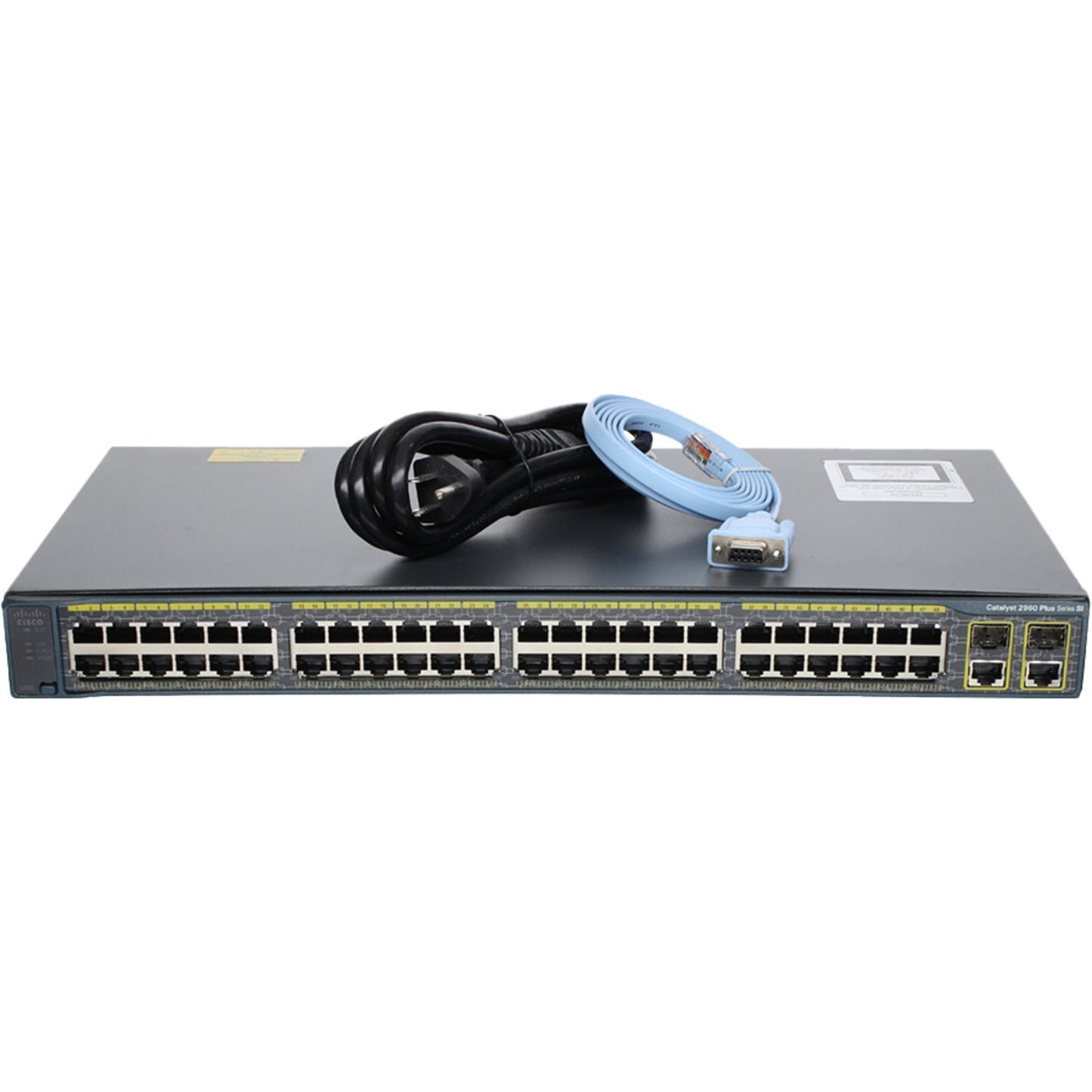 Cisco Catalyst WS-C2960+48TC-S 48P 10/100 2P 1GbE/SFP Switch (Kit)