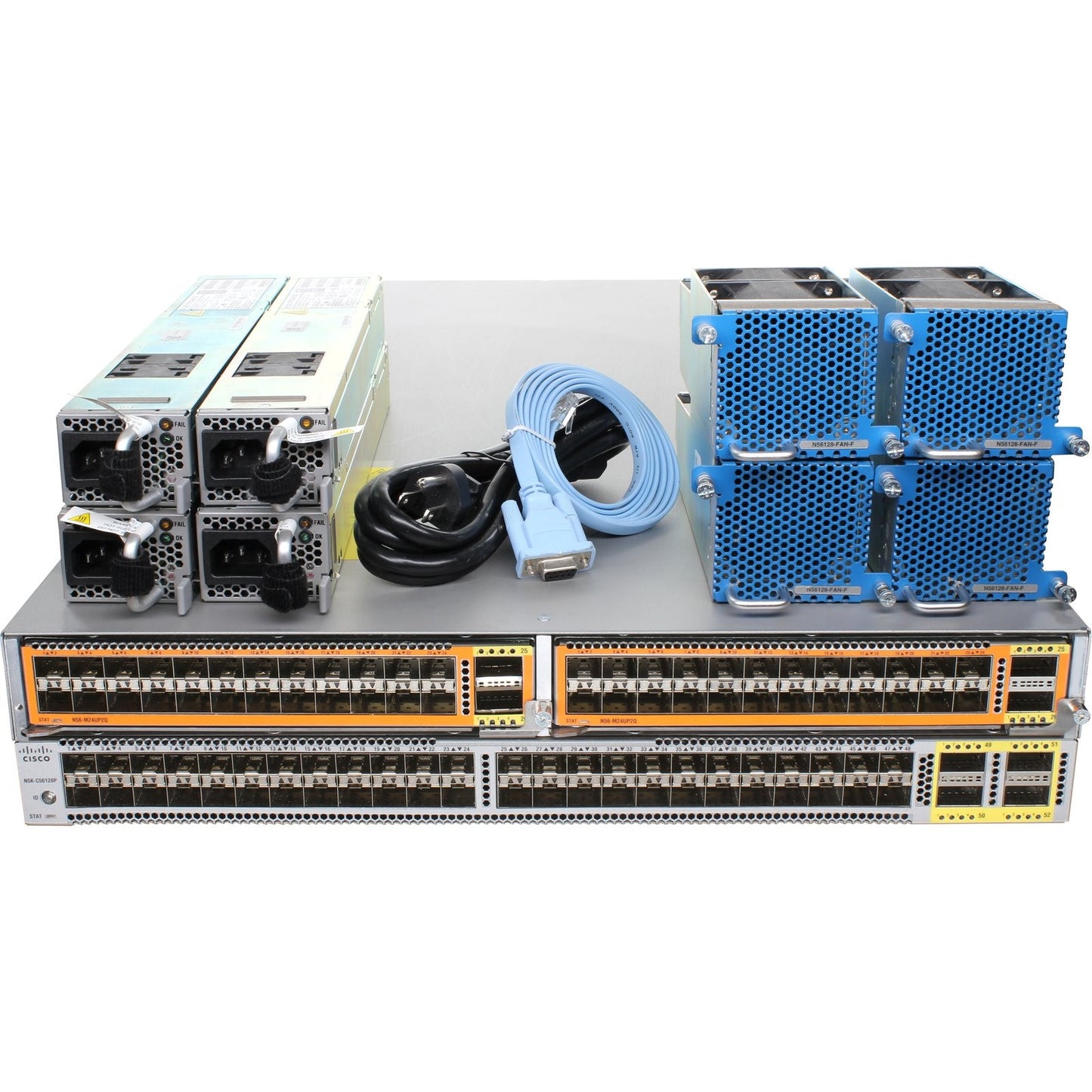 Cisco Nexus N5K-C56128P 48P 10GbE SFP+ 4P 40GbE QSFP+ Switch