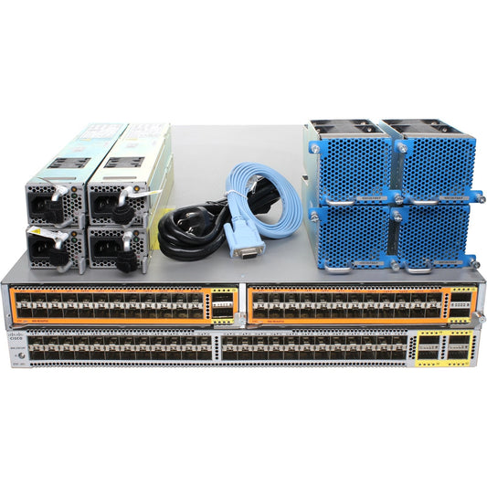 Cisco Nexus N5K-C56128P 48P 10GbE SFP+ 4P 40GbE QSFP+ Switch