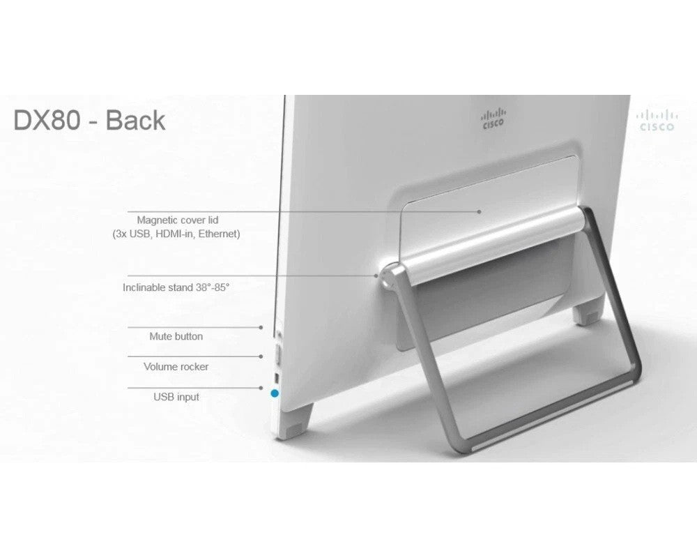 Cisco Webex DX80 23" Touchscreen HD Video Conferencing System Monitor CP-DX80