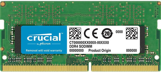 Crucial 16GB DDR4 2666 MHz PC4-21300 SODIMM 260-Pin Laptop Memory CT16G4SFRA266