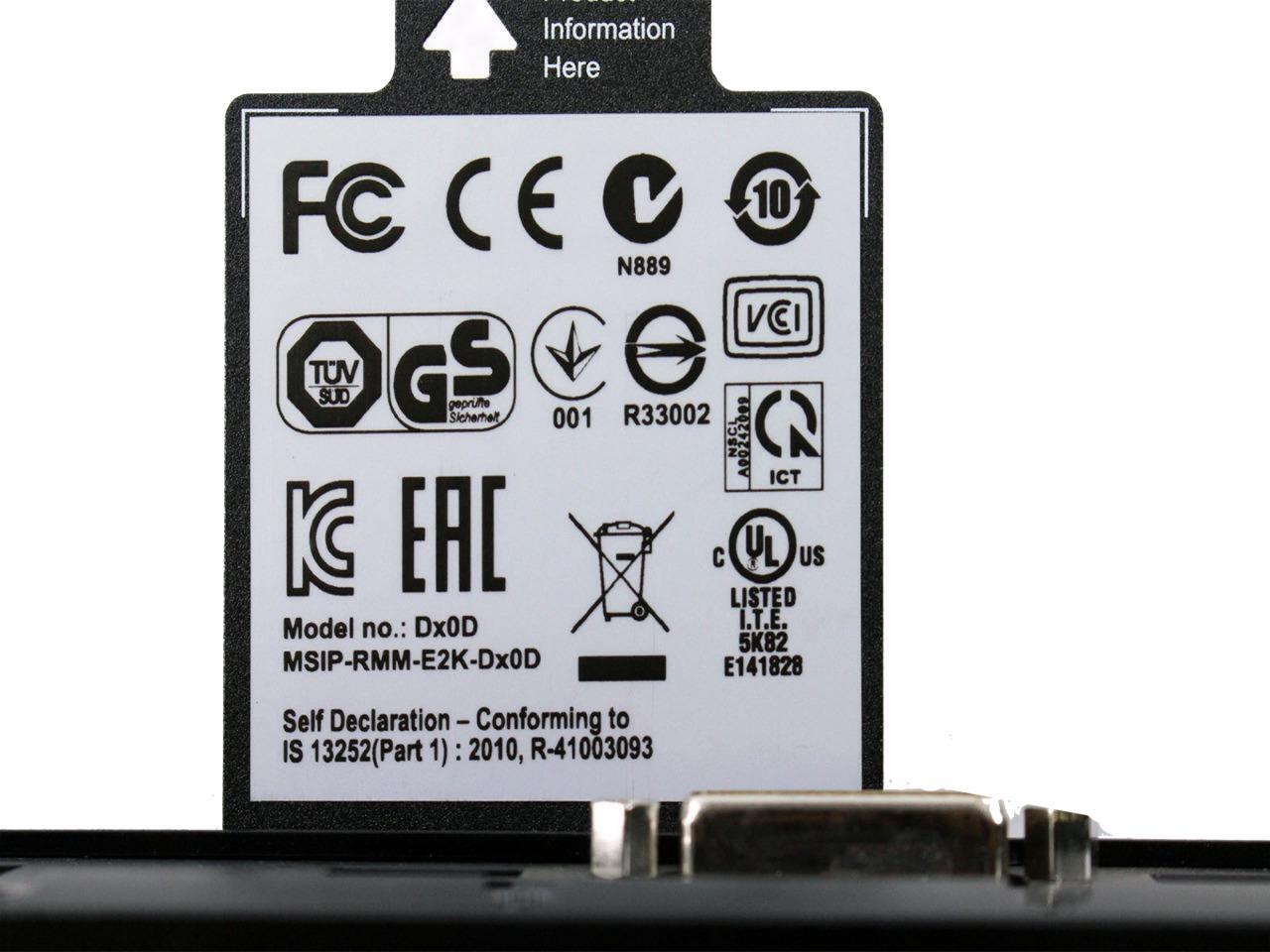 Dell Wyse 5010 Thin Client G-T48E 1.40GHz 4GB RAM 16GB SSD WES7 RJ-45 W Adapter
