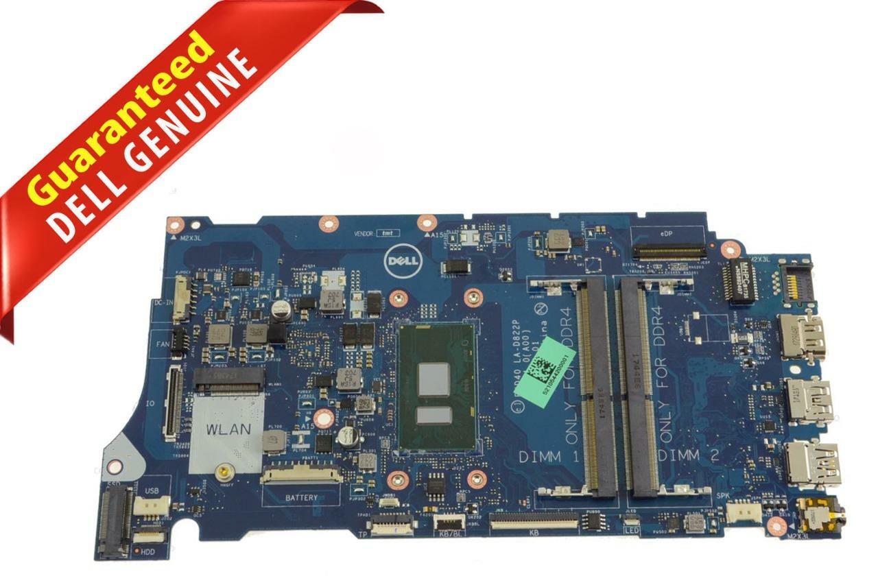 Dell Vostro 15 5568 Motherboard, Intel Core i3-6006U 2GHz, Intel Graphics, Y7Y9H