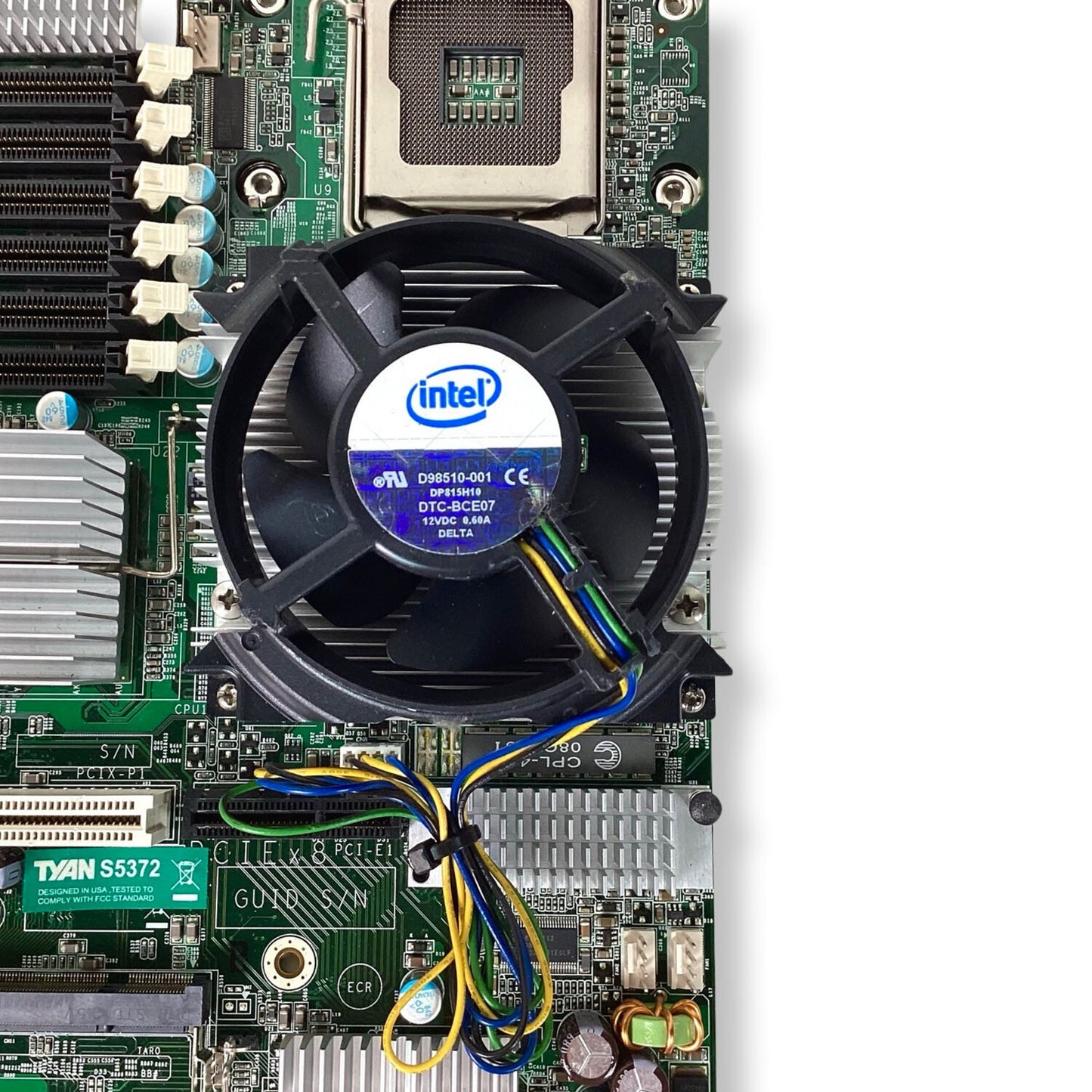 Tyan Tempest i5000VS Dual Xeon LGA771 Server Motherboard With One Fan