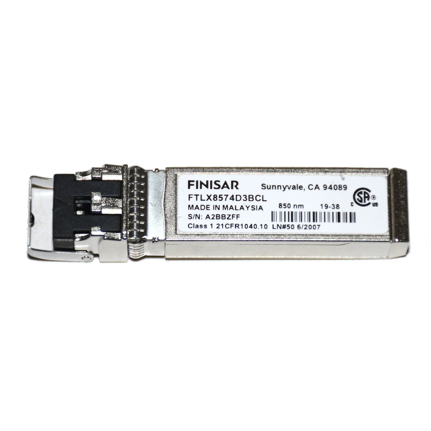 Lot of 50 Finisar FTLX8574D3BCL 10Gb SFP+ 850nm SR LC MMF Transceivers