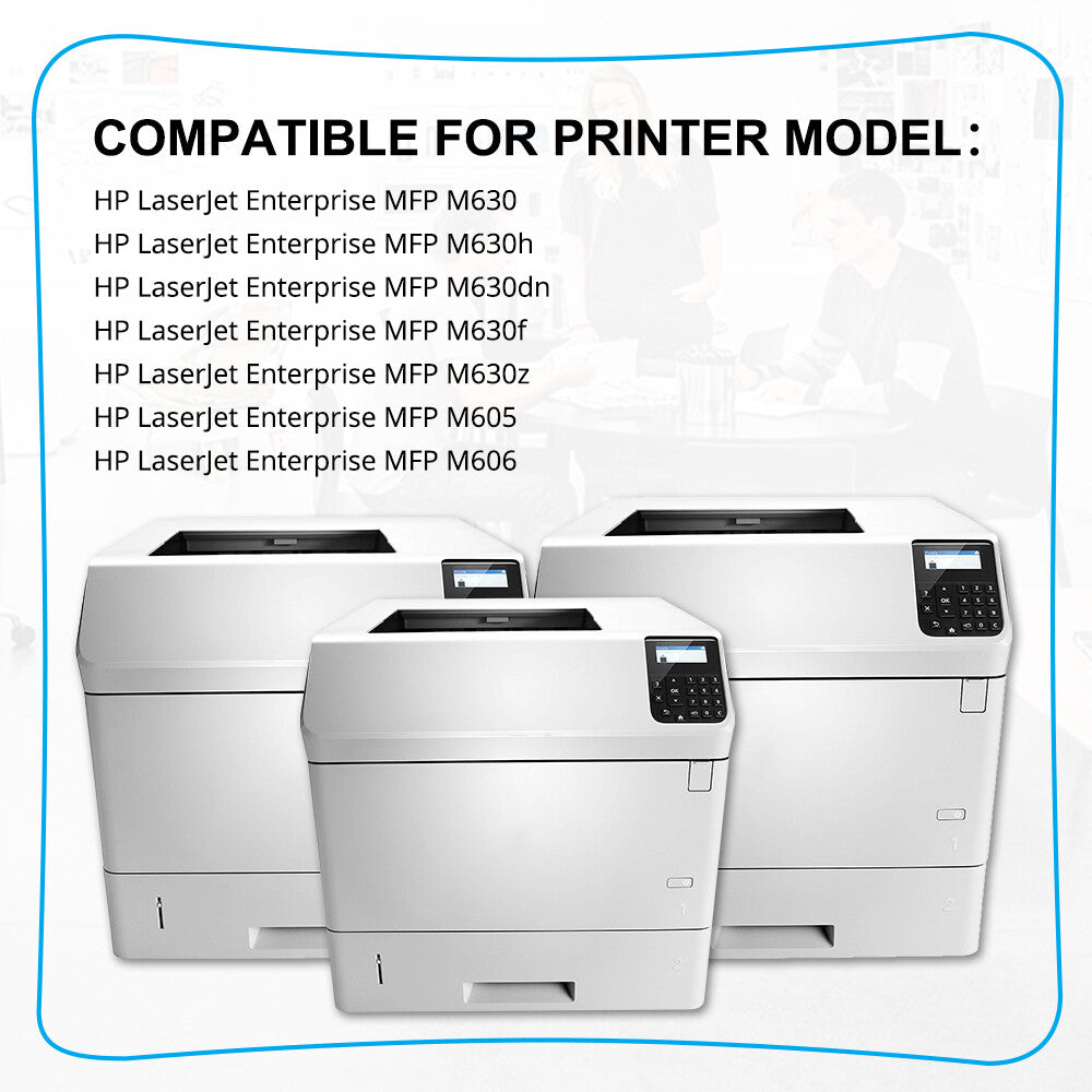 4PK CF281X Toner for HP 81X LaserJet M605dn M605x M630h M630dn M630f M630z M630