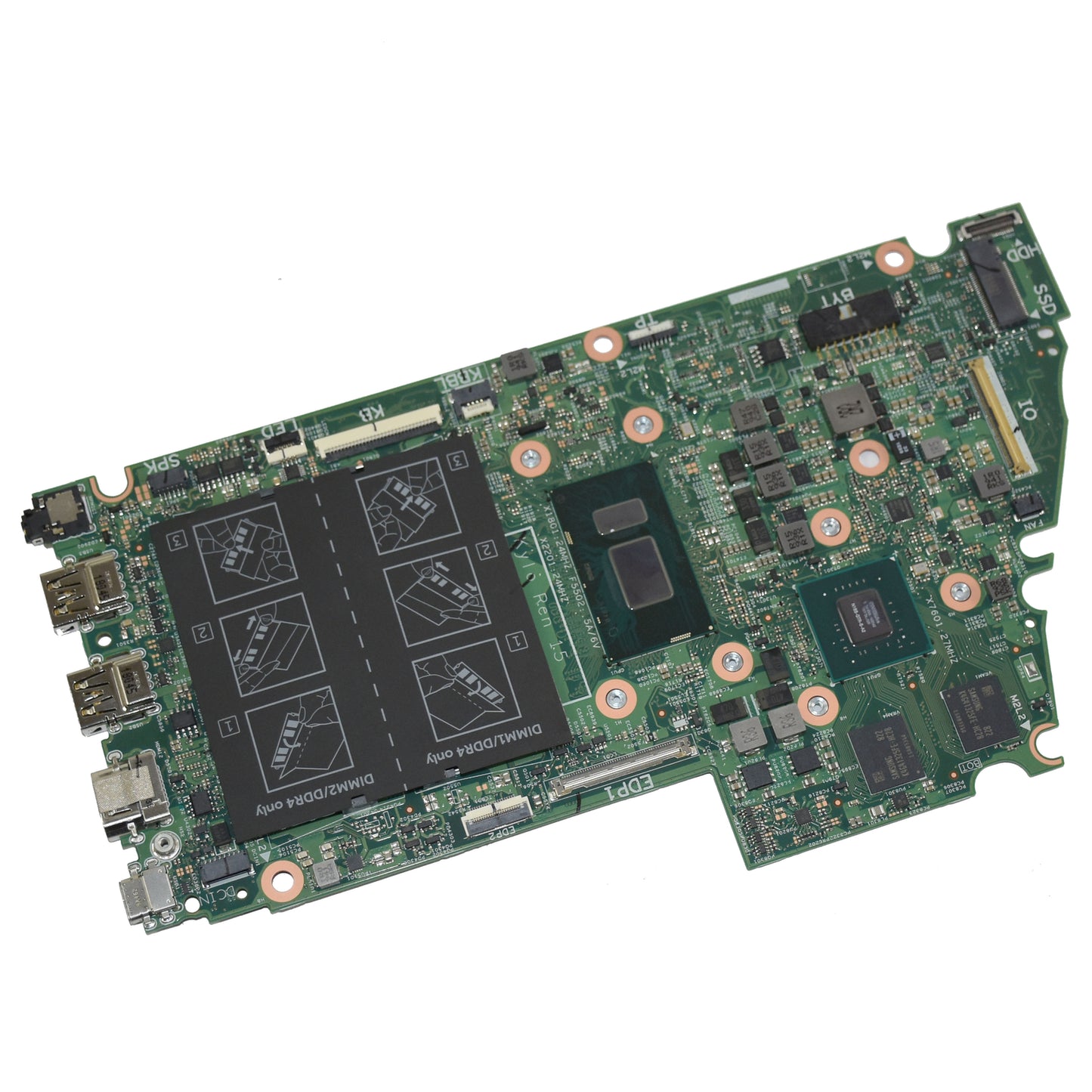 Dell Inspiron 15 7570 7573 Motherboard i7-8550U 1.8GHz Quad Core XW62N