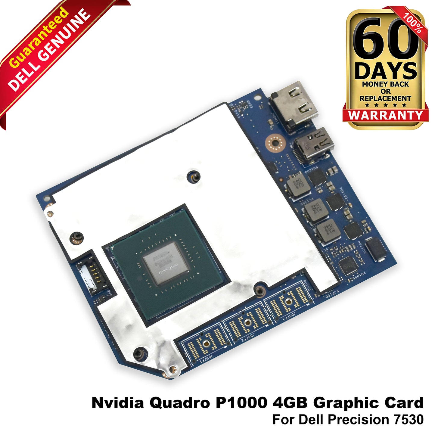 Dell Precision 7530 Nvidia Quadro P1000 4GB Video Graphics Card 4GD86