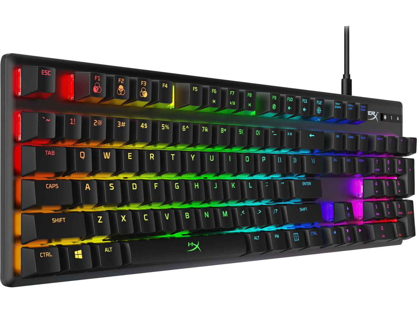 HyperX Alloy Origins - Mechanical Gaming Keyboard - HX Aqua (US Layout)
