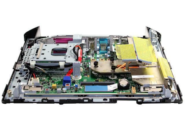 Genuine HP RP7100 Barebone W/ Motherboard Intel Celeron 807UE 683096-004