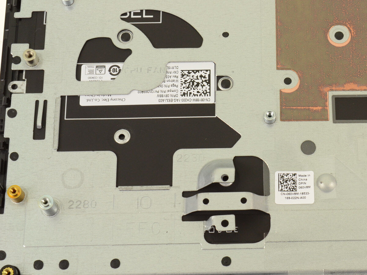 New Dell G Series G5 SE 5505 Palmrest Backlit Laptop Keyboard SPANISH MV5MC