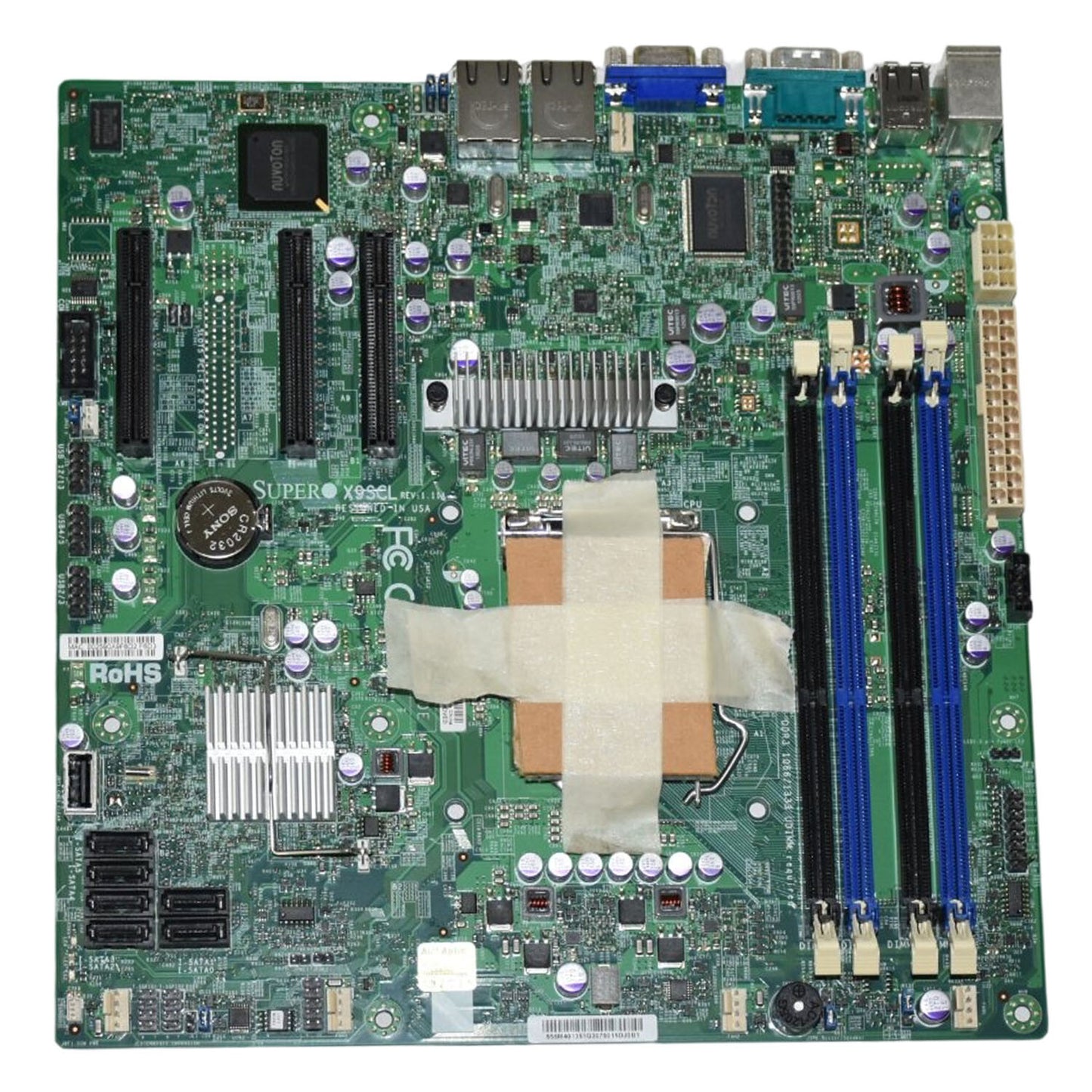 Genuine SUPERMICRO X9SCL 32GB LGA 1155 Intel C202 E3 DDR3 Motherboard