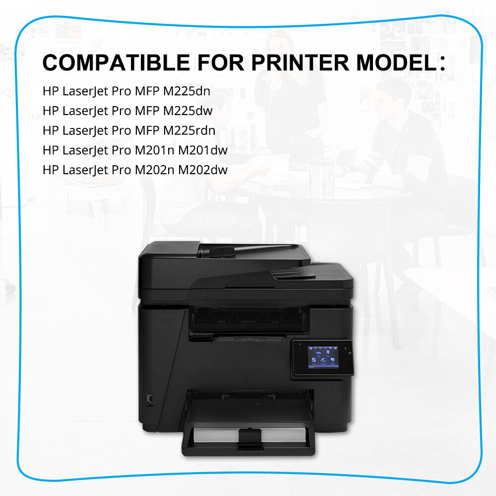 10 x Toner Compatible with HP CF283X 83X LaserJet Pro M201dw M225dn M225dw MFP