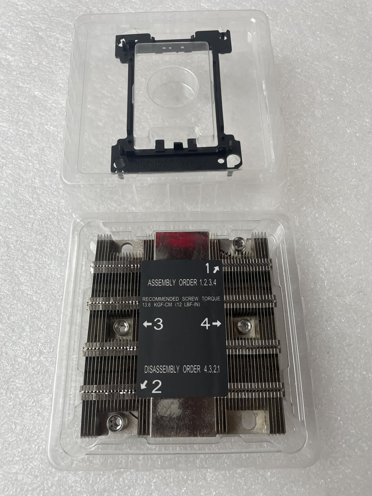 Supermicro SNK-P1037PSM LP Passive CPU HS w/ Mid-Air CH. for B11 6U 14 Blade Ser