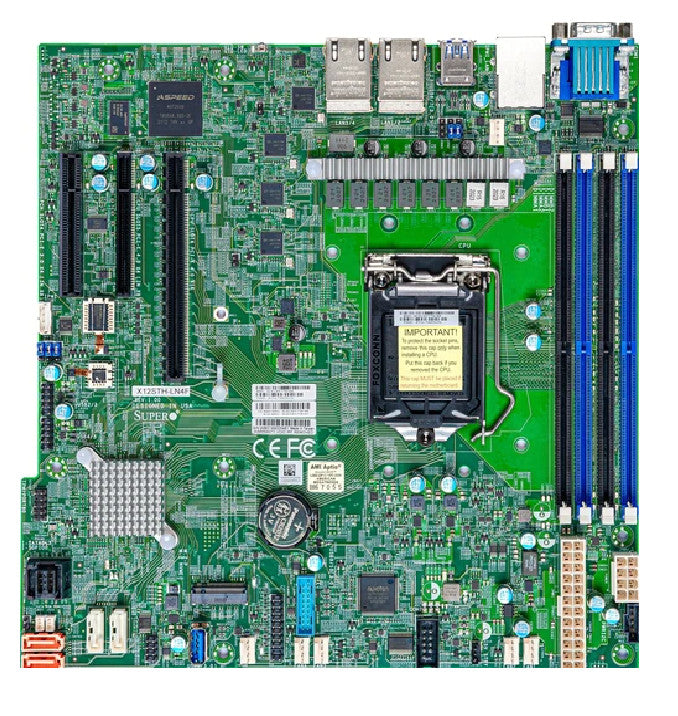 SuperMicro X12STH-LN4F -Intel Xeon-E 2300 (Rocket Lake- E)/PentiumCPU,SocketH5LG