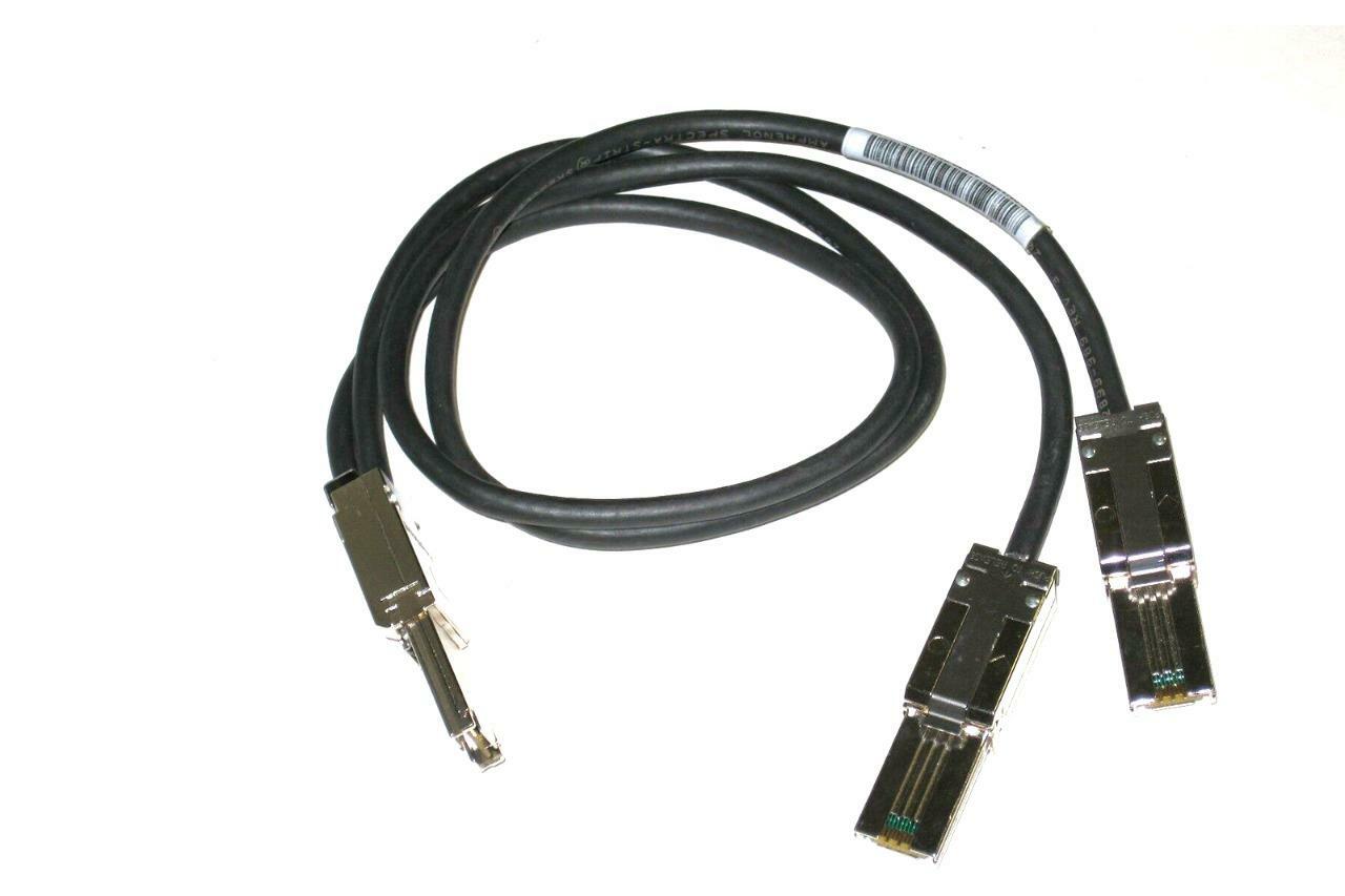 Lot 2 Dell Power Vault TL2000 TL4000 Server Mini-SAS Harness Cable 1.96FT H176G (NOT FOR HOME PC)