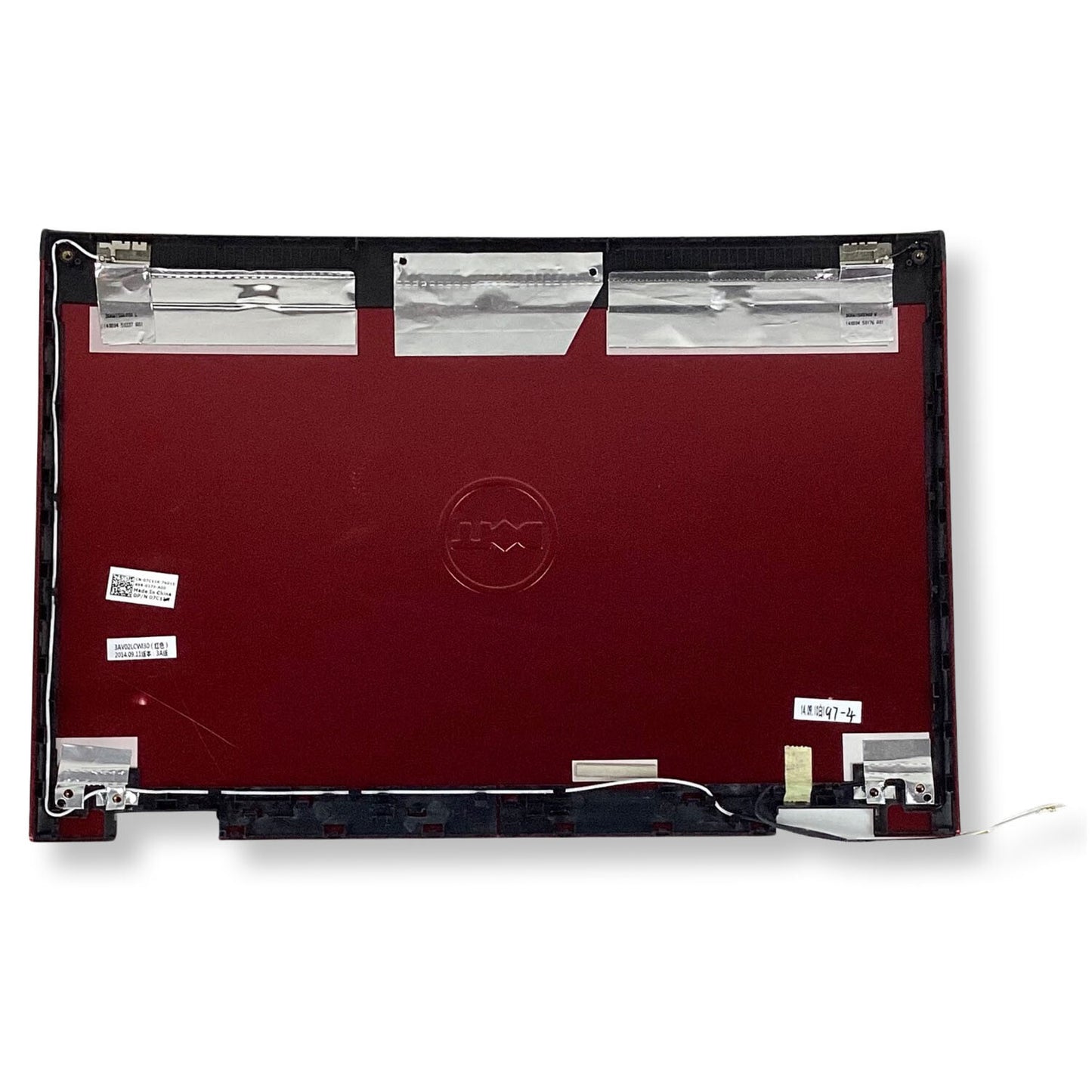 New Dell Vostro 3450 14" LCD Lid Back Cover Red 7C11K 07C11K
