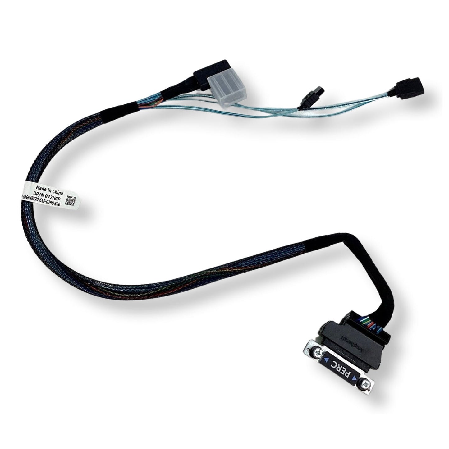 New Genuine Dell PowerEdge R430 MINI SAS SATA SSD BP to PERC Cable Black 72HGP (NOT FOR HOME PC)