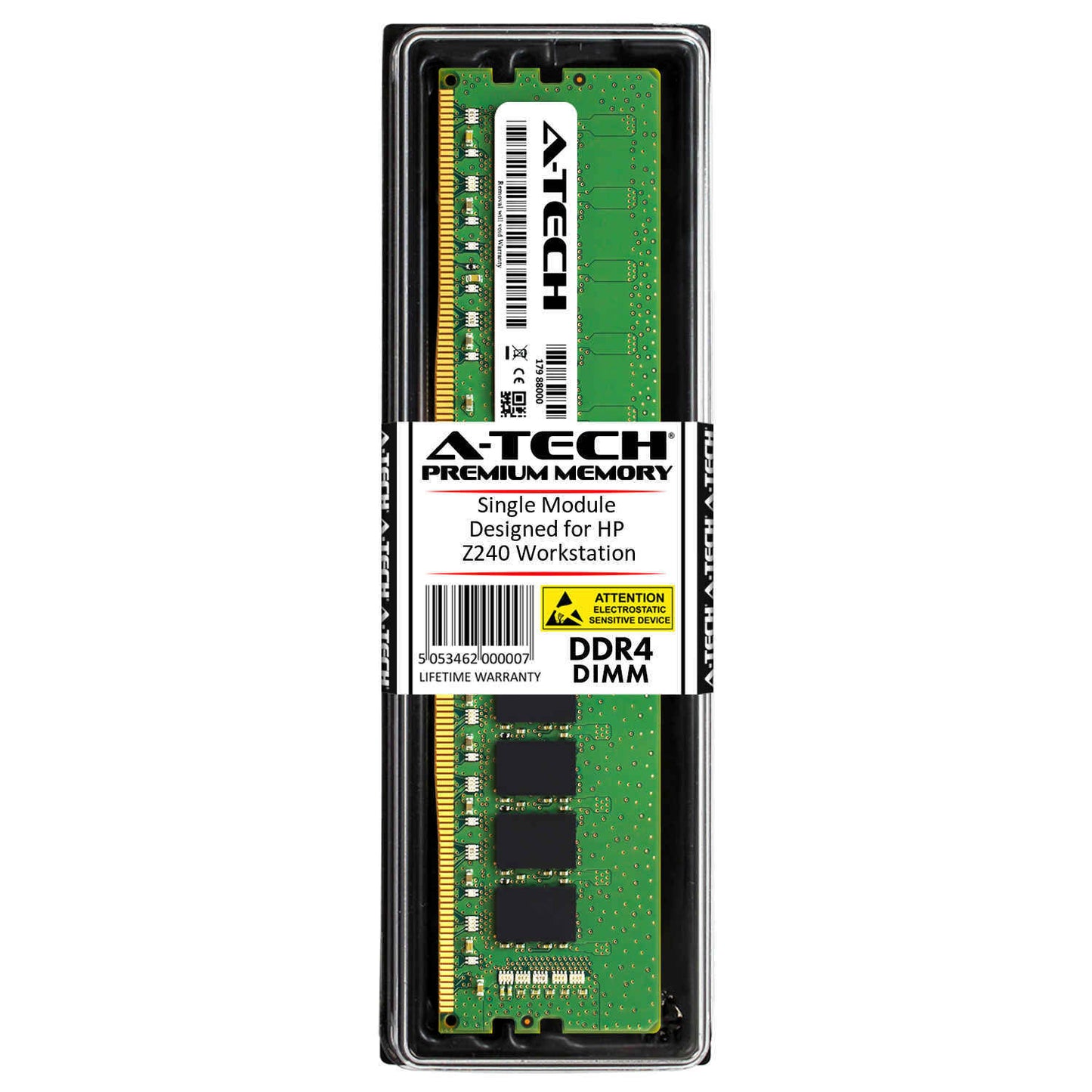 8GB DDR4-2400 HP Z240 280 G3 Microtower Memory RAM