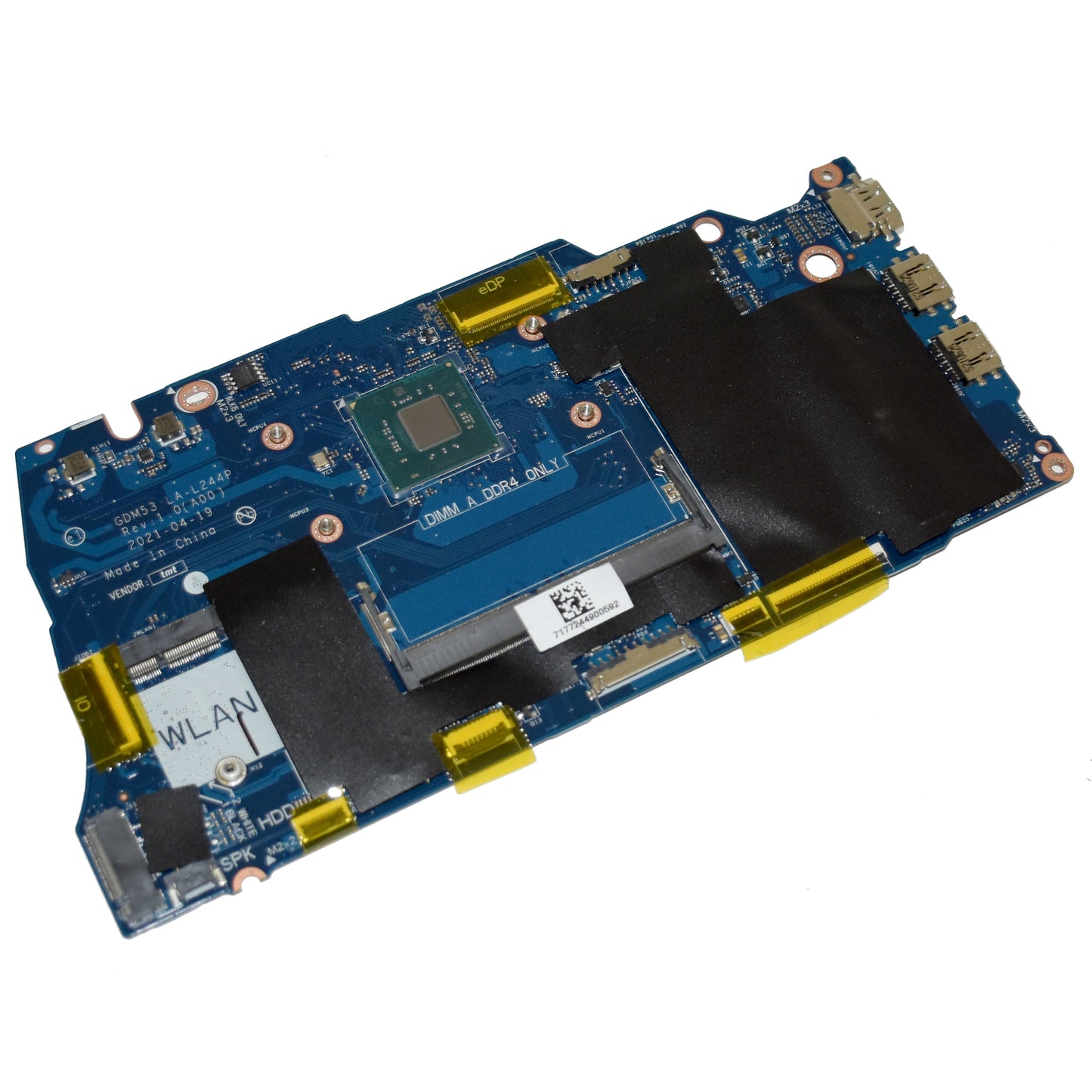Dell Inspiron 15 3510 Intel Celeron Dual-Core DDR4 Motherboard LA-L244P NCXC4