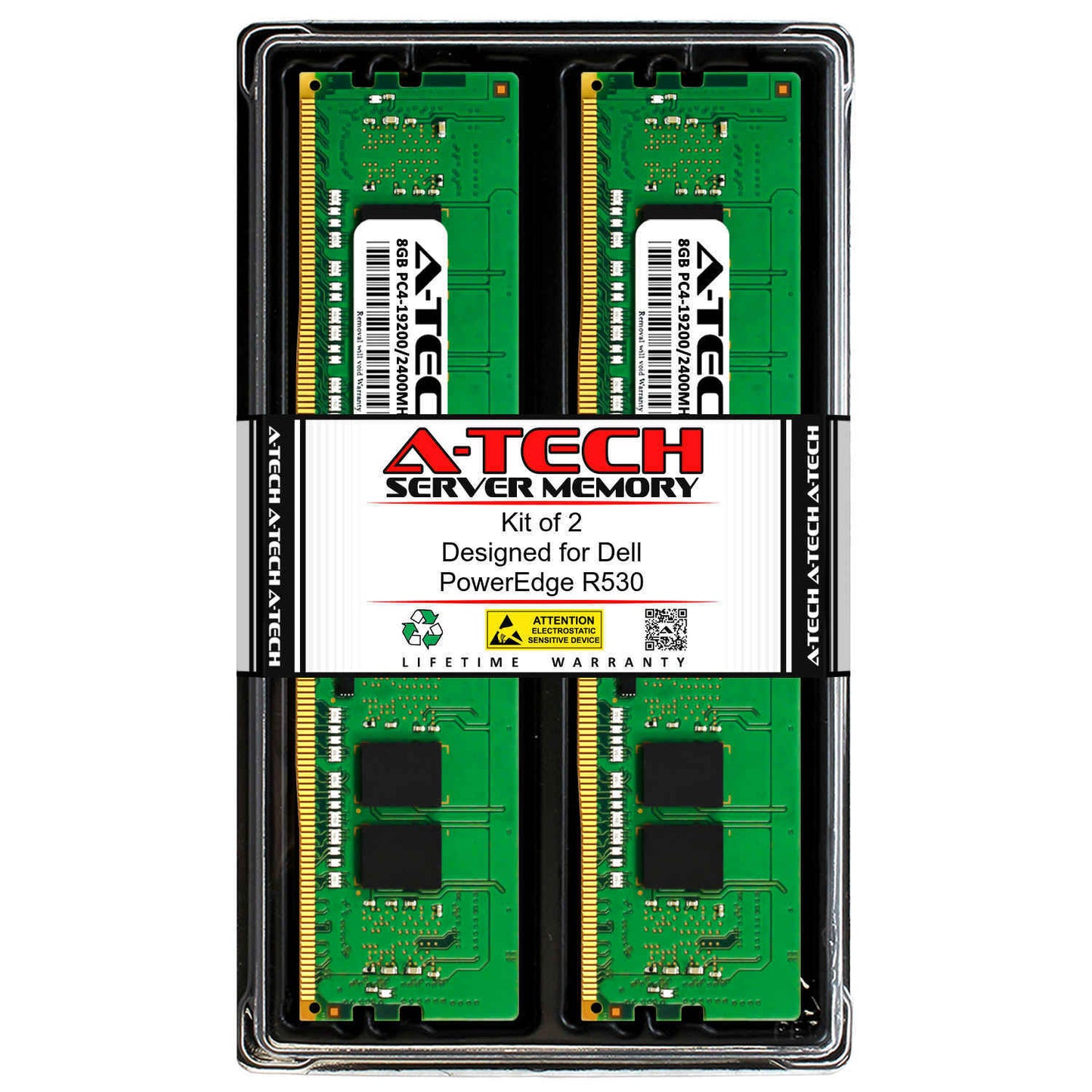 16GB 2x 8GB PC4-2400 RDIMM Dell PowerEdge R440 R740xd FC430 T430 R530 Memory RAM