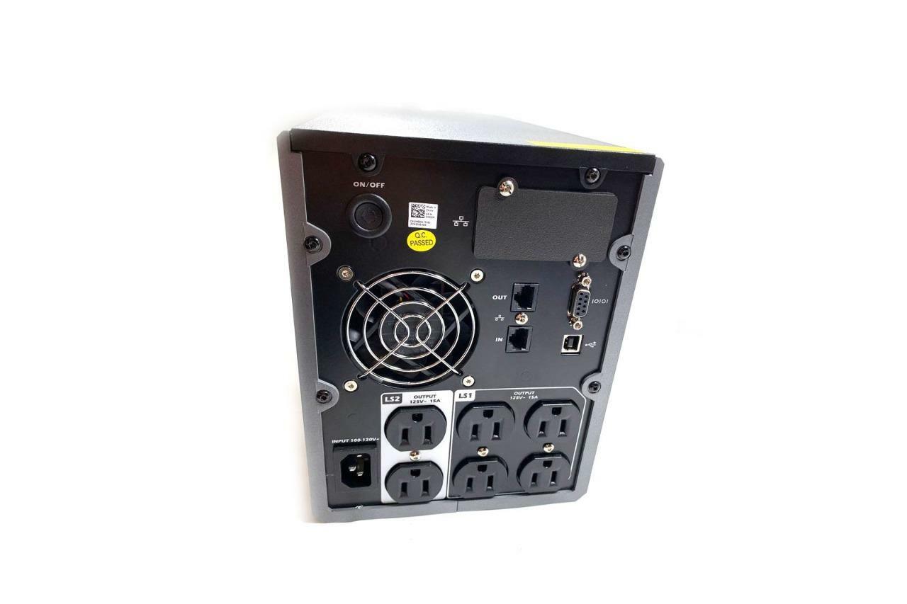Dell Tower 500W 750VA 100-120V Battery Backup Uninterruptible Power Supply 2KWKY