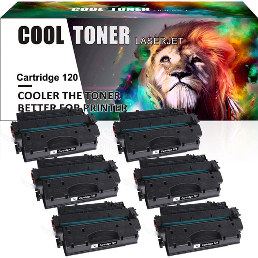 6 Pack CRG-120 C120 Toner for Canon ImageClass D1520 D1550 D1170 D1120 D1380