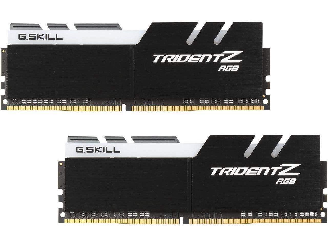 G.SKILL Trident Z RGB (For AMD) 16GB (2 x 8GB) DDR4 3600 (PC4 28800) Intel XMP