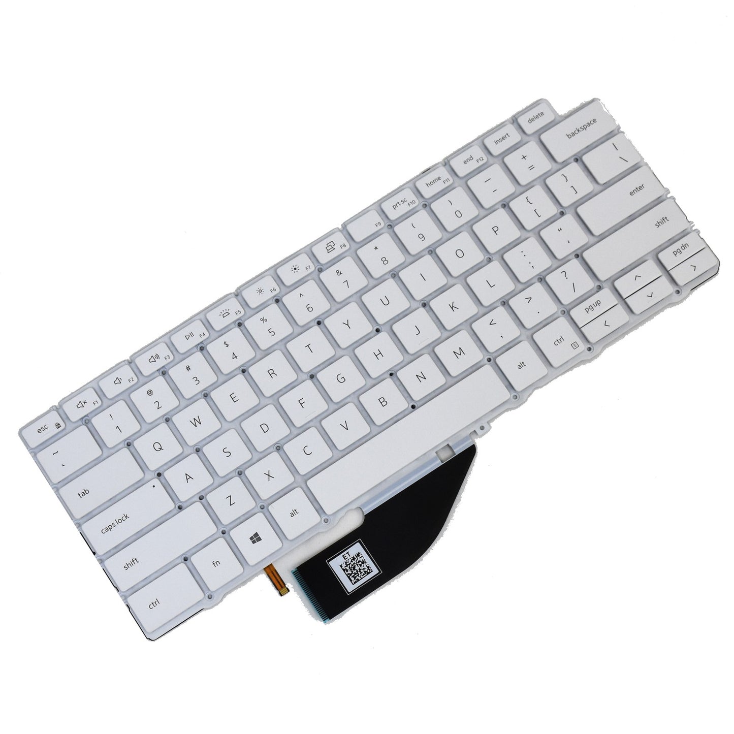 Dell XPS 9310 7390 2-in-1 White Backlit US Keyboard QWERTY English VKJ01 XD3H3