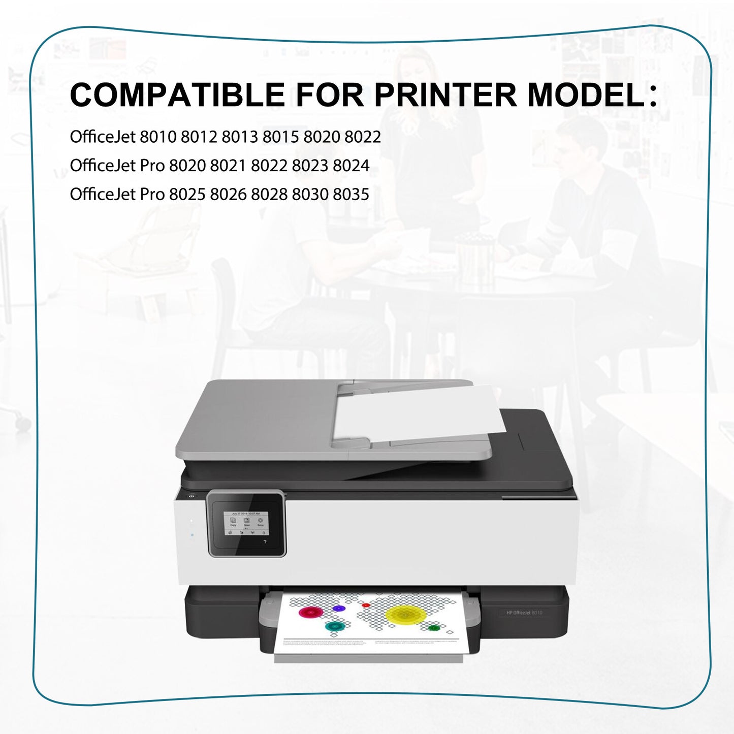 4x 910XL Ink Combo Replacement for HP 910-XL OfficeJet Pro 8015 8022 8025 8035