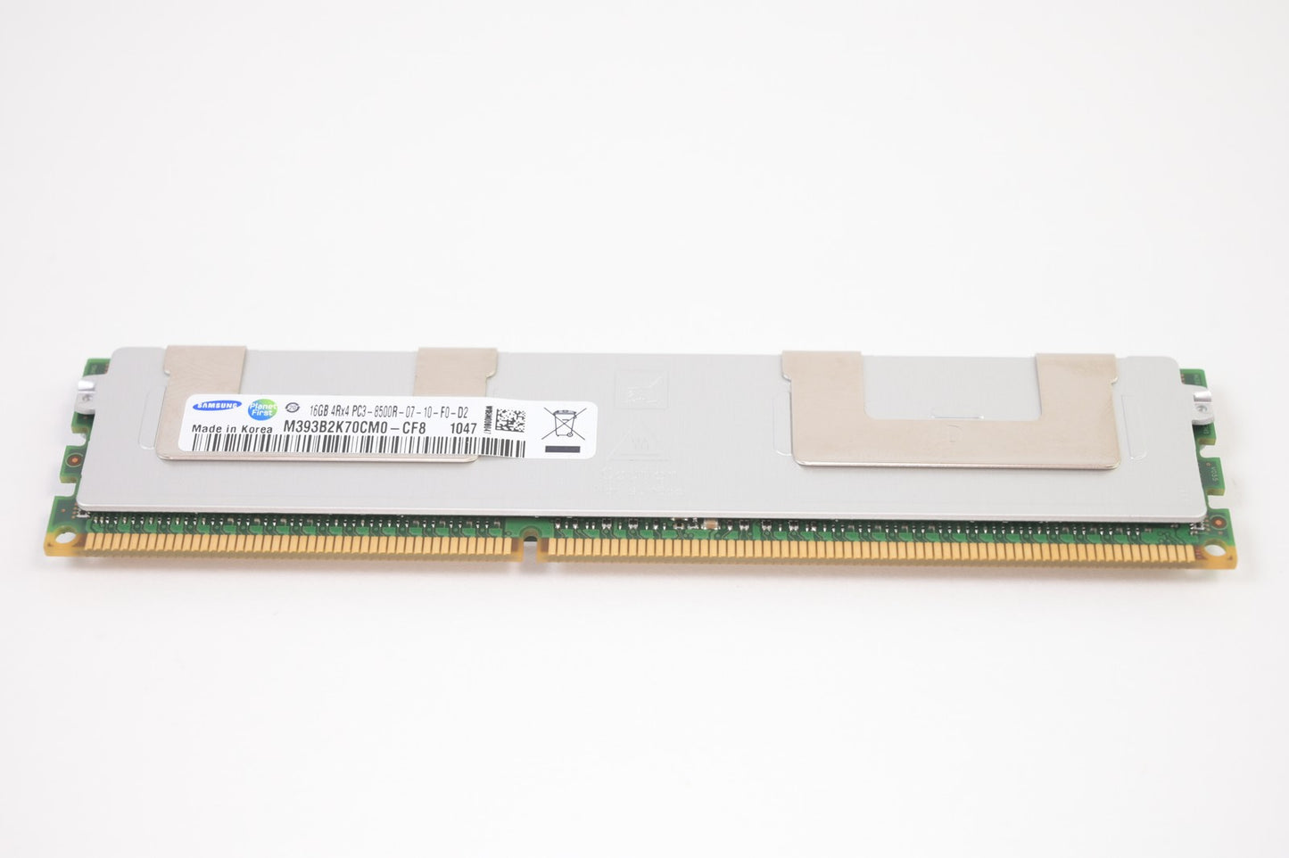 Samsung 16GB Rank x4 PC3-8500R DDR3 ECC Server Memory RAM M393B2K70CM0-CF8 Y898N (NOT FOR HOME PC)
