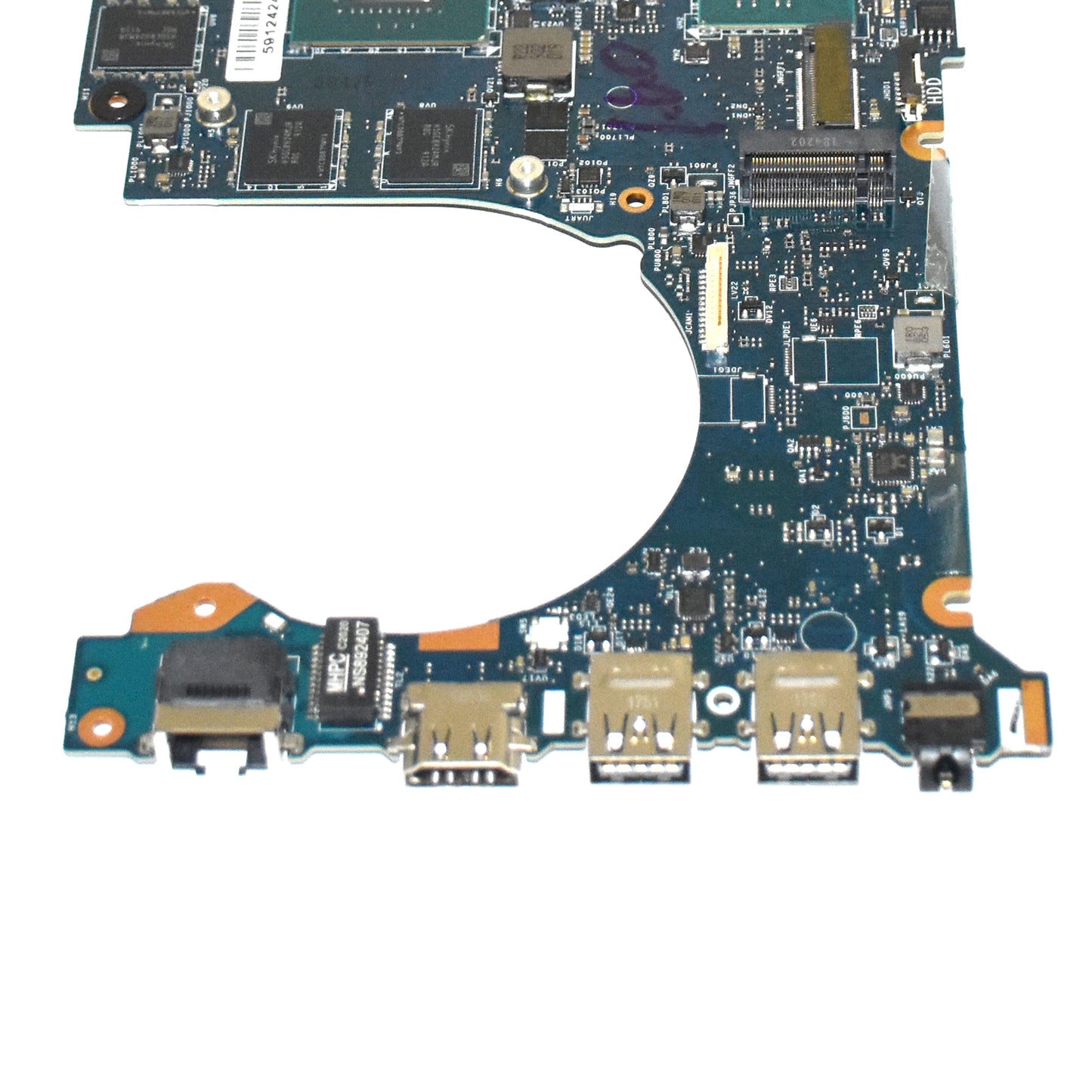 Dell Inspiron 15 7567 Motherboard i7-7700HQ 2.8GHz Quad Core LA-D993P P84C9