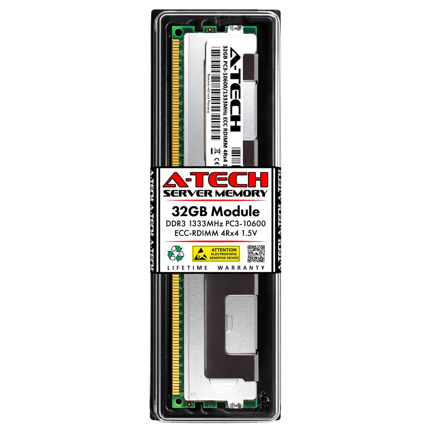 32GB PC3-10600 ECC REG RAM for Dell PowerEdge M520 (SNP0R45JC/32G Equivalent) (NOT FOR HOME PC)