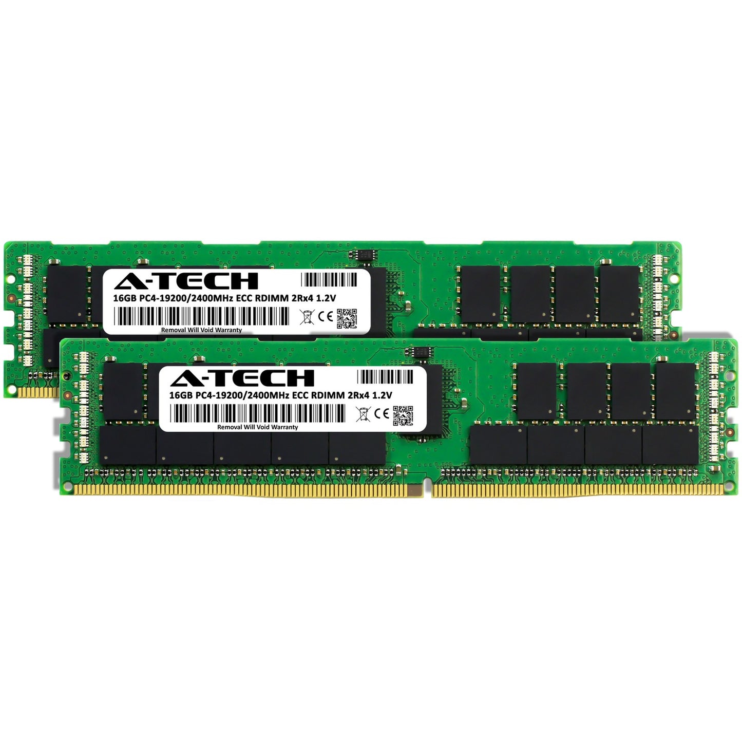 32GB 2x 16GB PC4-2400 RDIMM Synology FlashStation FS2017 FS6400 Memory RAM